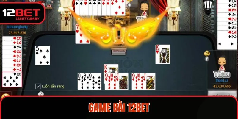 các loại game bài 12BET